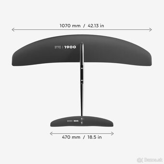 Foil na wingfoil WNG500 1 900 cm² - 10