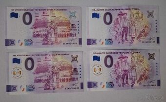 0 euro suvenírová bankovka  2025 - 10