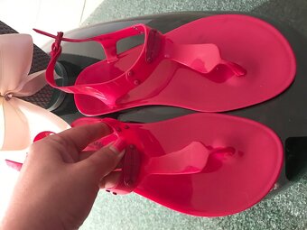 MICHAEL KORS originál fuksia sandálky 38 - 10