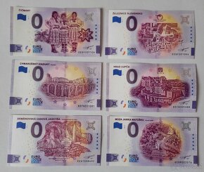 0€ / 0 euro suvenírová bankovka - 10