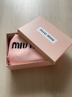 Marhuľová (apricot) kabelka miu miu wander mini - 10