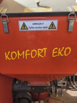 Kotol DEFRO komfort eko na drevo, ekohrášok, peletky - 10
