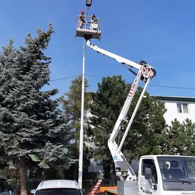 Prenájom plošina s obsluhou 21m - 10