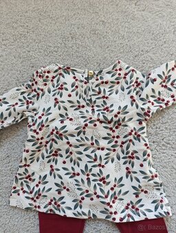 Jesenný kabátik, tričko a legíny 80 (9-12m) - 10