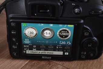 Nikon d3400 s bluetooth - VR objektiv 18-105 AF 7 tis. cvak. - 10