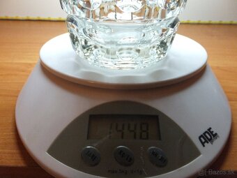 Masivní váza František Pečený - Sklo Union, váha 1448 g. - 10