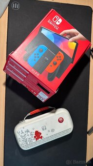 Nintendo Switch OLED balík + Extra Joy-Cony a puzdro (+ Hry) - 10