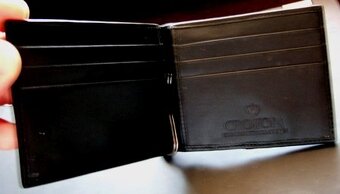 luxusný opasok, okuliare Ray-BAN,....kožené peňaženky - 10