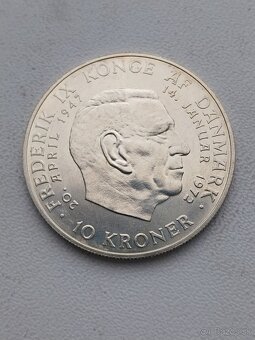 Strieborne mince Holandska a Danska - 10