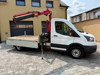 FORD TRANSIT 96KW VALNÍK S HYDRAULICKOU RUKOU NA 2055KG ČR 1 - 10