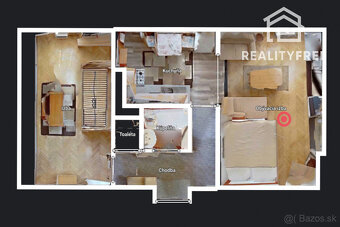 Na predaj: 2 izbový byt 52 m², Školská, Šamorín - 10