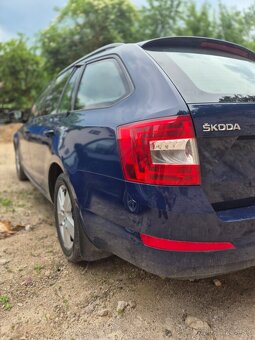 Predám zadný kufor, nárazník, svetlá pre Škoda Octavia 3 III - 10