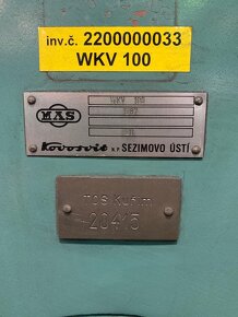 KOVOSVIT MAS WKV 100 - 10