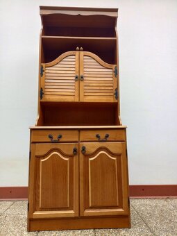 Selský příborník, kredenc, rustikální nábytek - 10