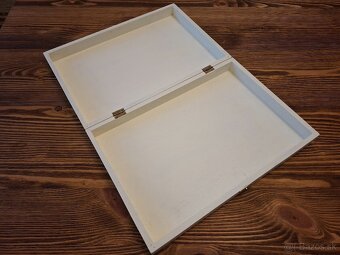 Drevená ozdobná krabička - 10