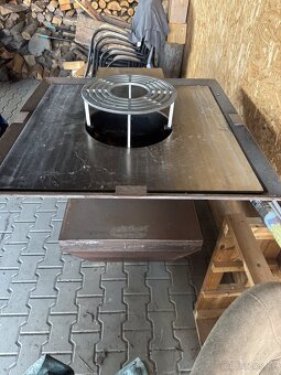 Masívny železný gril - 10