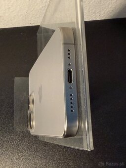 Predám Apple iPhone 15 PRO 256GB Natural Titanium - 10