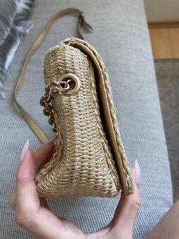 Letní slaměná crossbody kabelka YSL - 10
