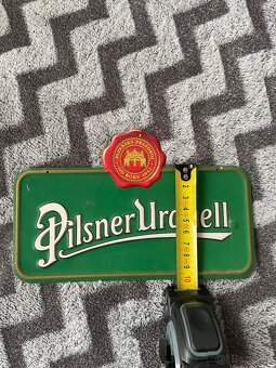 Pilsner Urquell - plechová tabuľa - 10