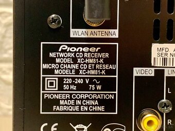 Pioneer XC-HM81-K .. CD stereo receiver (USB, CD, Rádio) - 10