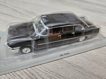 Modely aut ZSSR- pohlavarov, 1:43, Zil, Zis, Gaz, Cajka... - 10