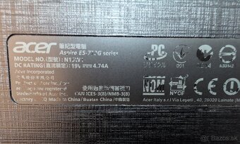 Acer Aspire E5-773G nefunkčný - 10