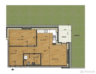 NOVOSTAVBA - VILADOM - 3-izbový byt s 9 m2 balkónom - 10