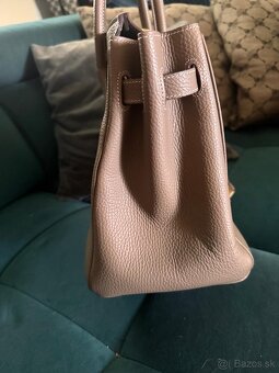 Nádherná nová Hermes birkin 30 taupe kabelka - 10