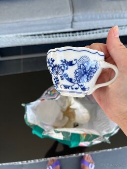 Porcelán Dubí – Modrá cibuľa - 10