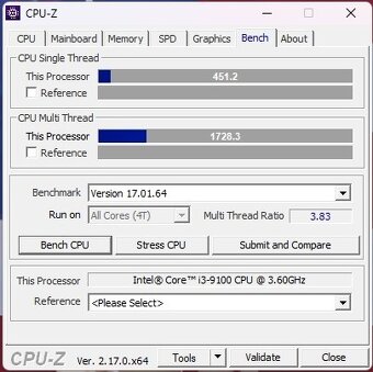 Počitač Intel Core i3 9100/DDR4 8GB/SSD 480GB - 10