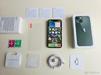 APPLE iPhone 13 mini 128GB,GREEN,ZDRAVIE BATERKY 100% - 10