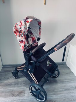 Športový kočík Cybex priam Spring blossom s príslušenstvom - 10