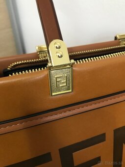 FENDI / set kabelka+peňaženka - 10