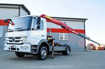 MERCEDES ATEGO HÁKOVÝ NOSIČ KONTAJNEROV HYDRAULICKÁ RUKA EU5 - 10