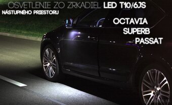 LED OSVETLENIE DO SPATNYCH ZRKADIEL - 10