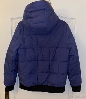 Detská zimná bunda Abercrombie & Fitch tmavomodrá 13-14 r - 10