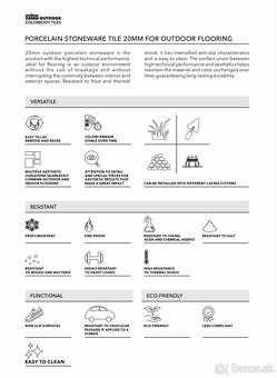 Prémiová 2 cm hrubá dlažba na terasu - 10