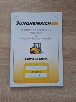 Vysokozdvizny vozik Jungenrich - 10