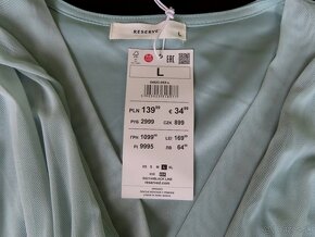 Krásne plisované šaty Reserved, veľ. L - 10