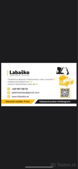 Nákladná doprava sklápač s hydraulickou rukou, zemné práce - 10