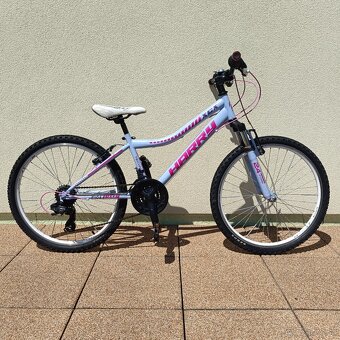 Dievčenský bicykel kolesa 24" - 10