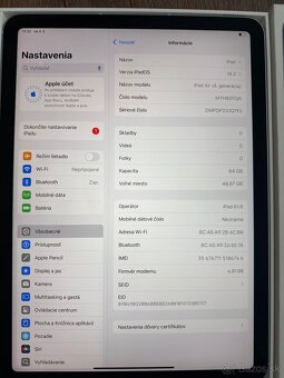 Apple iPad Air 4 64GB Blue - Wifi + Cellular - 10