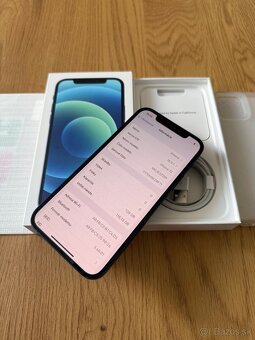 iPhone 12 128 gb Blue - komplet príslušenstvo, záruka - 10