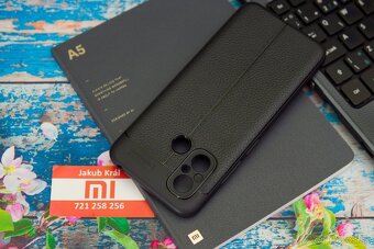 Puzdro s koženkovým vzorom pre Xiaomi / Redmi / Poco - 10