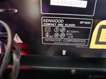 Kenwood Hifi zostava KA-1030+DP-1030+KX-3030 - 10