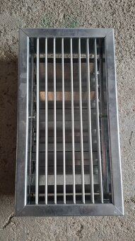 Nástenné hliníkové mriežky 40x20 - 10