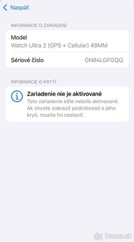 Apple Watch Ultra 2 49mm Black Cellular - nove, rok záruka - 10