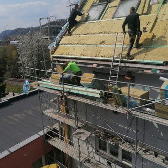 Strechar-klampiarske, tesárske a pokrivacske práce - 10