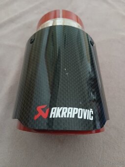 Predám koncovku na výfuku AKRAPOVIČ - 10
