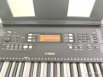 Predám digital keyboard YAMAHA PSR-E363 - 10